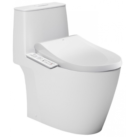 Bồn Cầu INAX & Nắp rửa điện tử AC-902+CW-H18VN/BW1