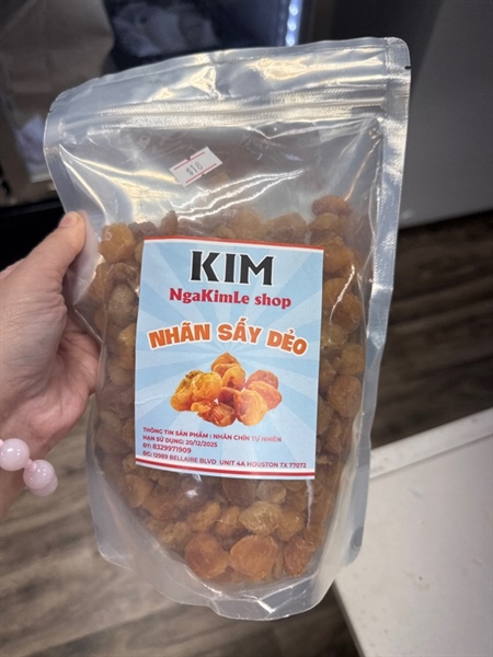 Nhãn Sấy Dẻo