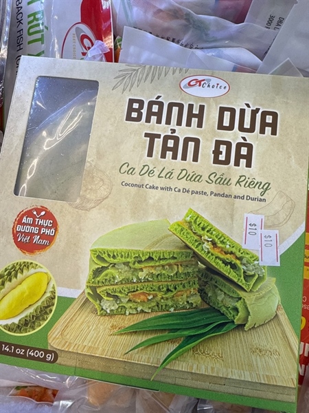 Bánh Dừa Tản Đà Sầu Riêng