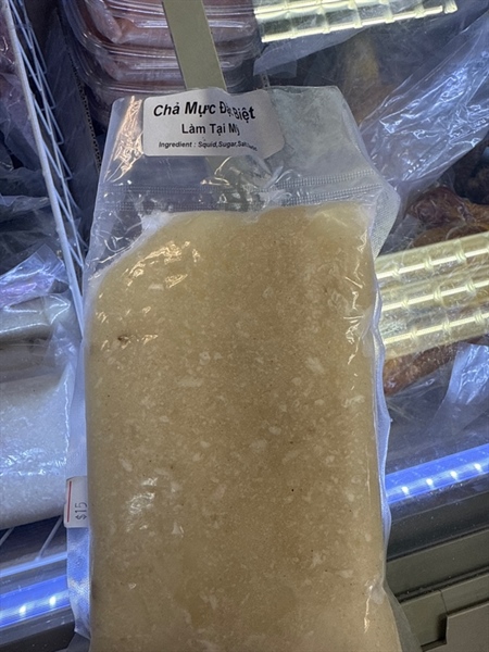 Chả Mực Chưa Chiên