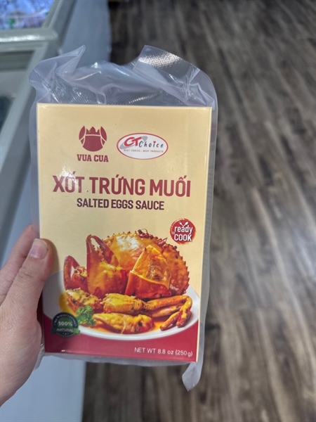 Sốt Trứng Muối Vua Cua