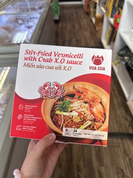 Miến Xào Cua Sốt XO