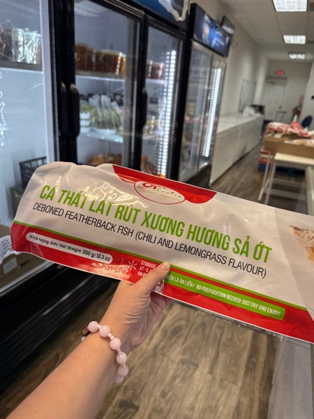Cá Thát Lát Rút Xương Sả Ớt