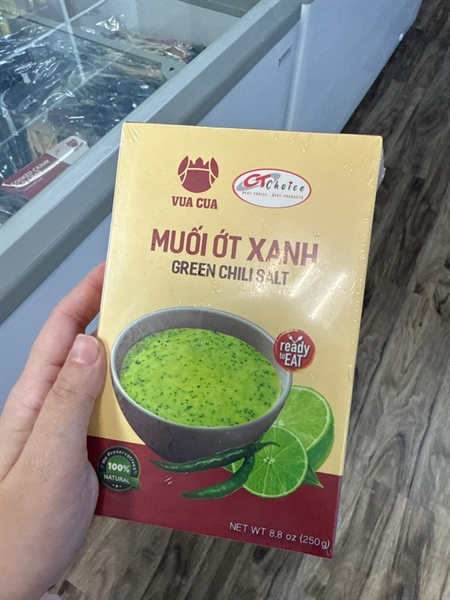Muối Ớt Xanh Vua Cua
