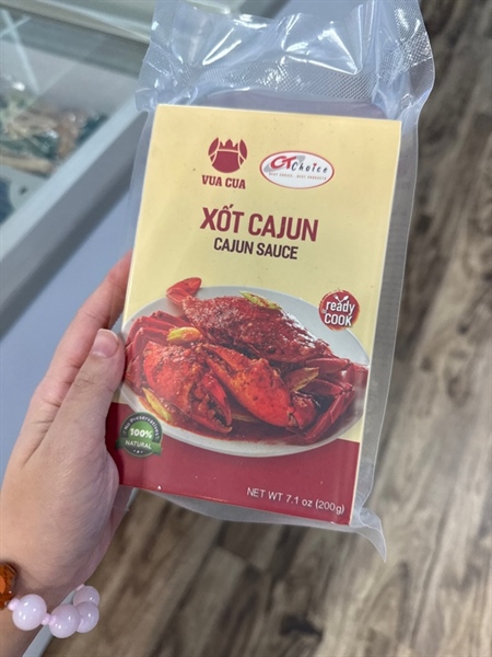 Sốt Cajun Vua Cua