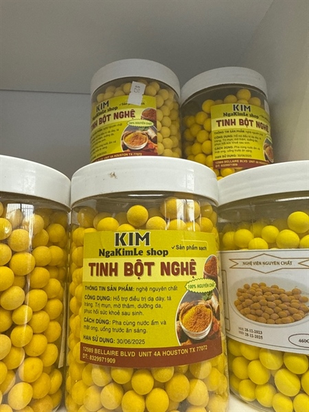 Tinh Bột Nghệ Viên