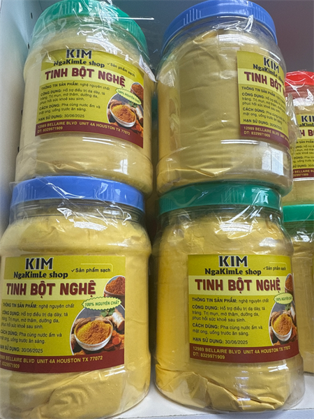 Tinh Bột Nghệ Bột