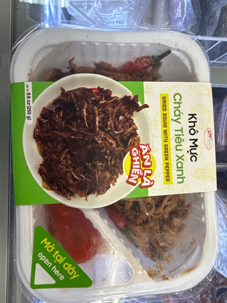 Khô Mực Cháy Tiêu Xanh CT Choice