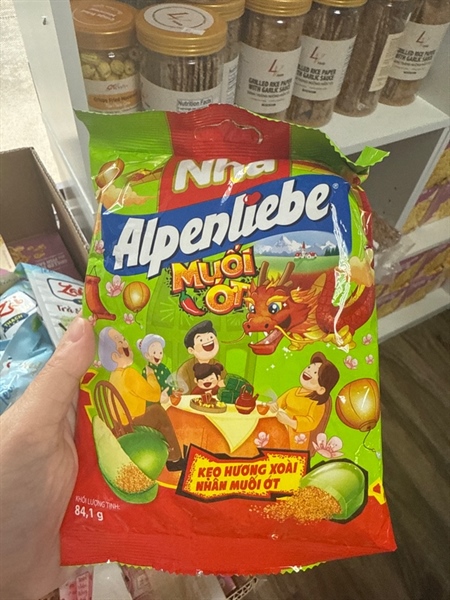 Kẹo Alpenliebe Muối Ớt