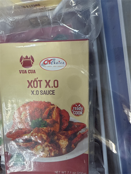 Sốt X.O Vua Cua