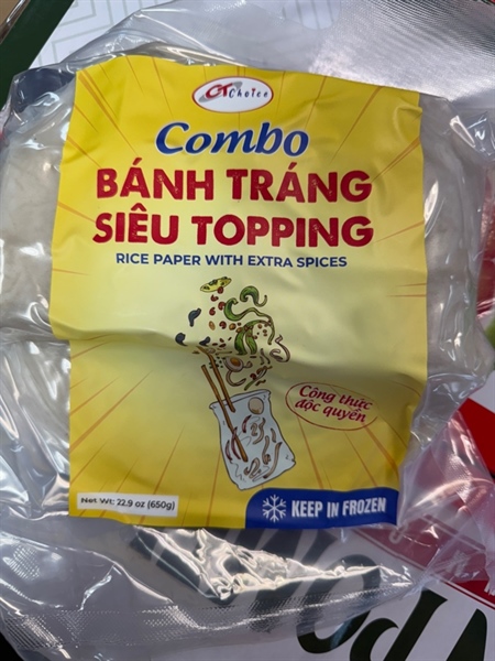 Combo Bánh Tráng Siêu Topping CT Choice