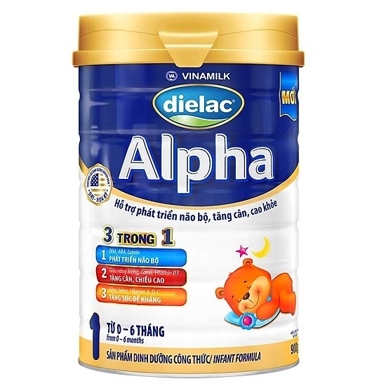 Sữa Bột Dielac Alpha 1 (900g)