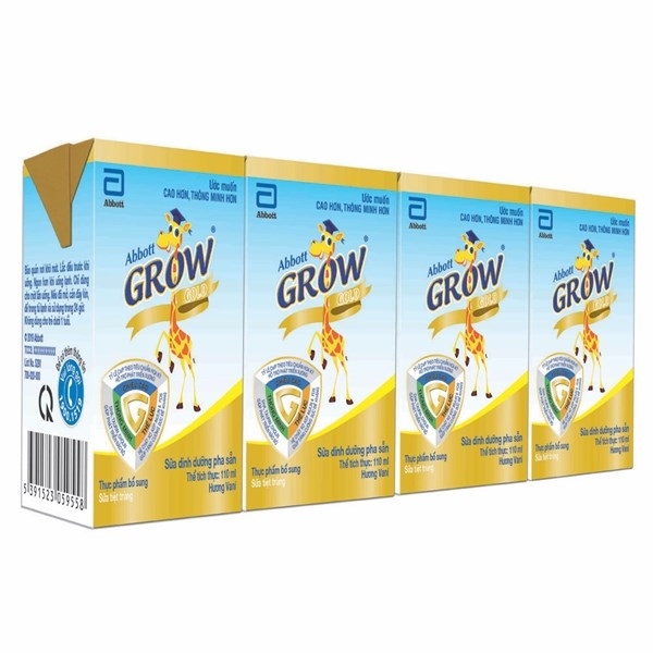 Sữa hươu Abbott Grow Gold 110ml Hương vani