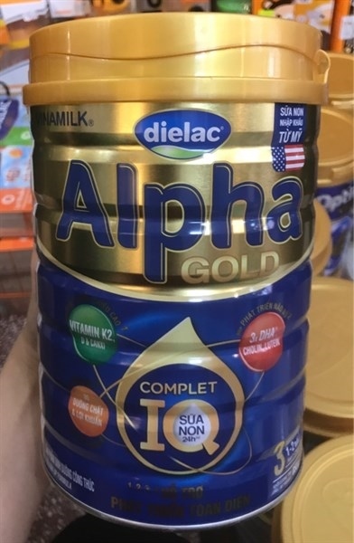 Sữa bột Dielac Alpha Gold IQ 3 (850g)