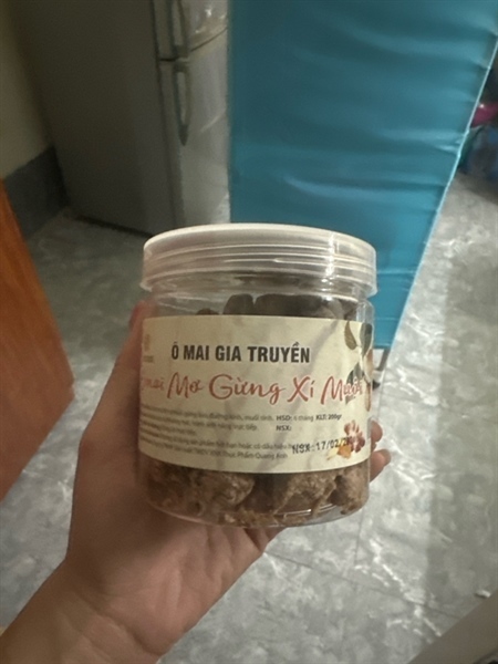 Omai mơ gừng xí muội 200g
