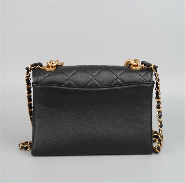 Túi Chanel WOC đen (EH86XA89) sz20 (HC) +