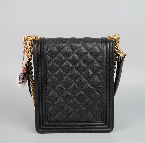 Túi Chanel đen đeo chéo (27240344) sz16 (HC) +