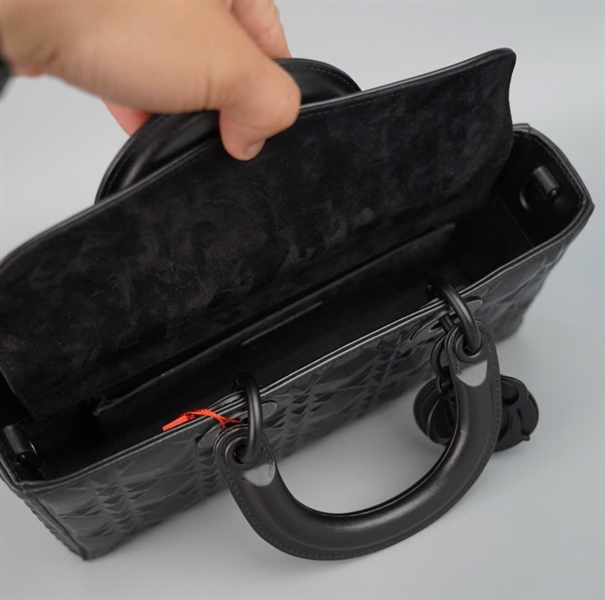 Túi Dior Joy đen kim cương (18-MA-0252) 2 strap sz26 (HC) +