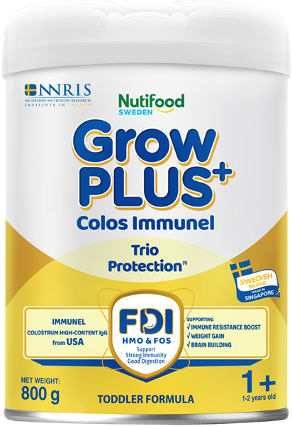 Sữa bột Nutifood GrowPlus+ Colos Immunel 1+ 800g 12-24m