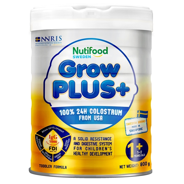 Sữa bột Nutifood GrowPlus+ vàng( sữa non) 1+ 12-24m