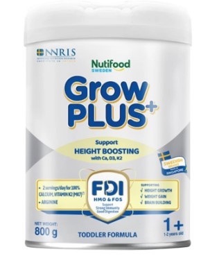 Sữa bột Nutifood GrowPlus+ Height Boosting 1+ 800g 12m+