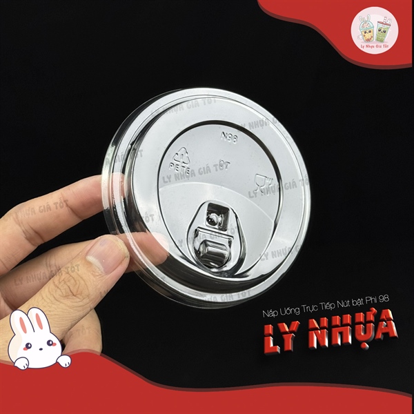 Nắp nút bật - Trong - Phi 98