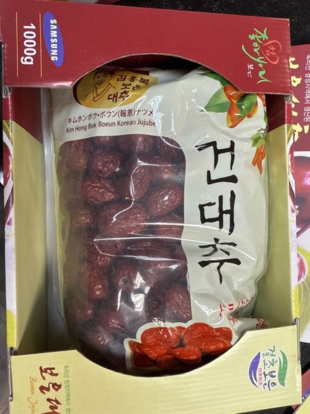 Táo Đỏ Khô Hàn Quốc