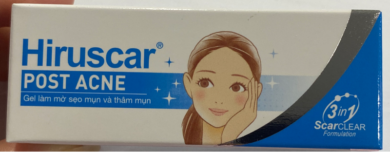 Hiruscar post acne cream 5g - Thái Lan