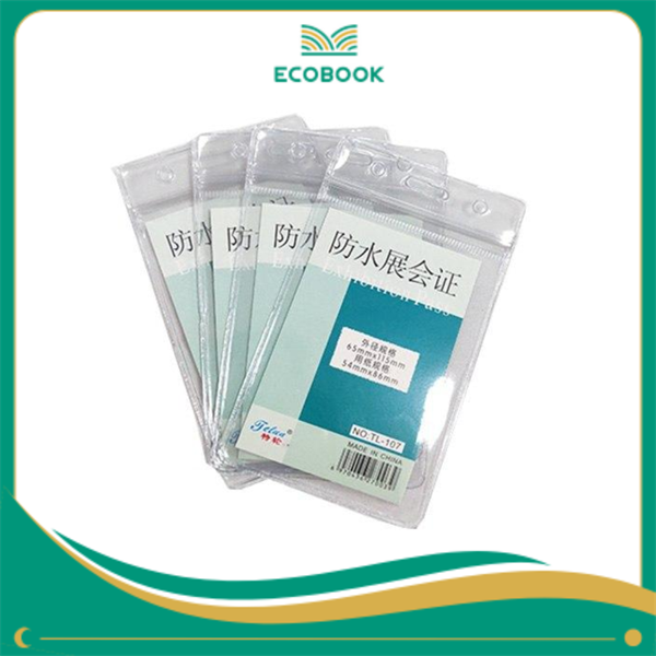 Bảng tên nhựa dẻo đứng TL 107 _ 6.5x11.5cm