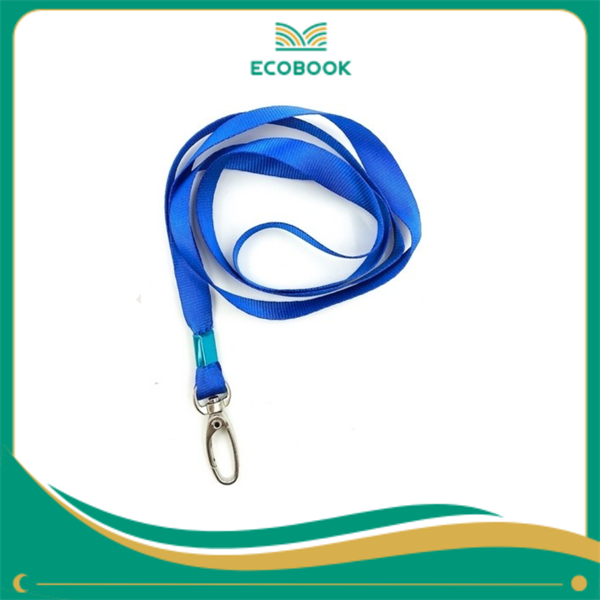 Dây lụa đeo bảng tên móc xoay Dây lụa đeo bảng tên móc xoay