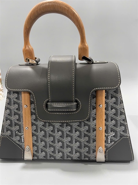 Túi Goyard Saigon màu xám ( LAR 020186) sz27 KG+