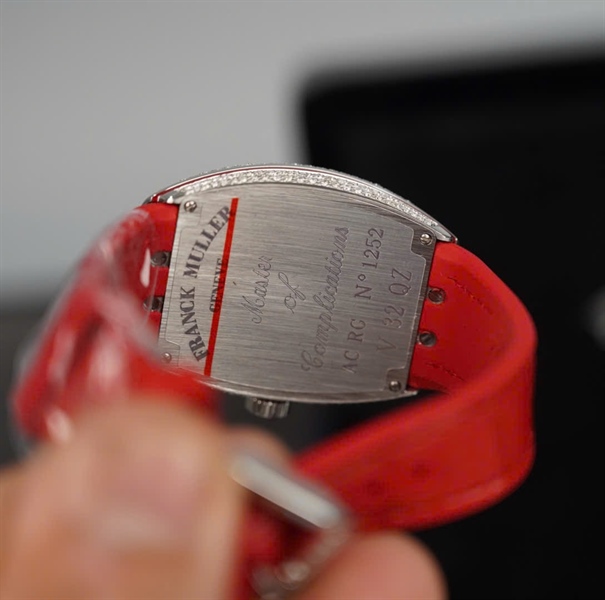 Đồng hồ Fanck Muller trái tim màu đỏ (N1252) (HC) +