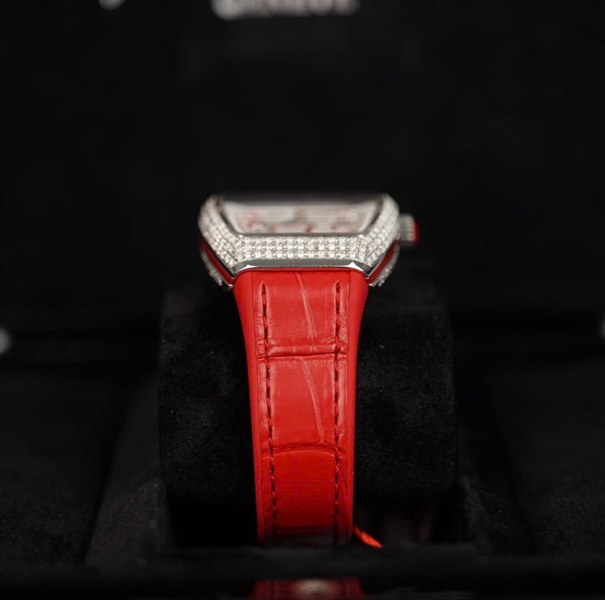 Đồng hồ Fanck Muller trái tim màu đỏ (N1252) (HC) +