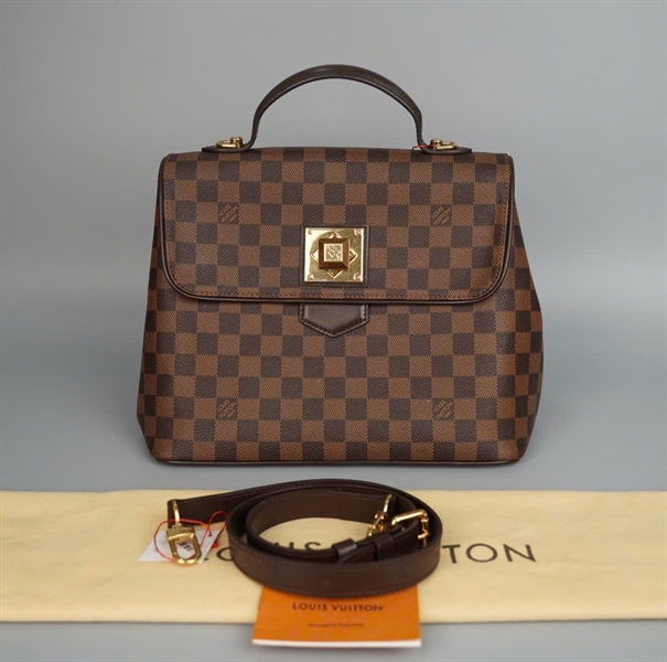 Túi LV Handle ô vuông nâu (FL0182) sz28 (HV) KG +