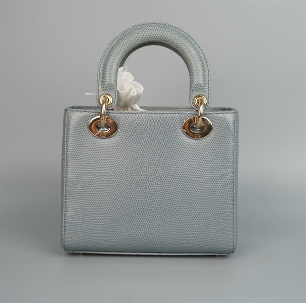 Túi Dior Lady xanh (18-MA-0137) szS (HC) +
