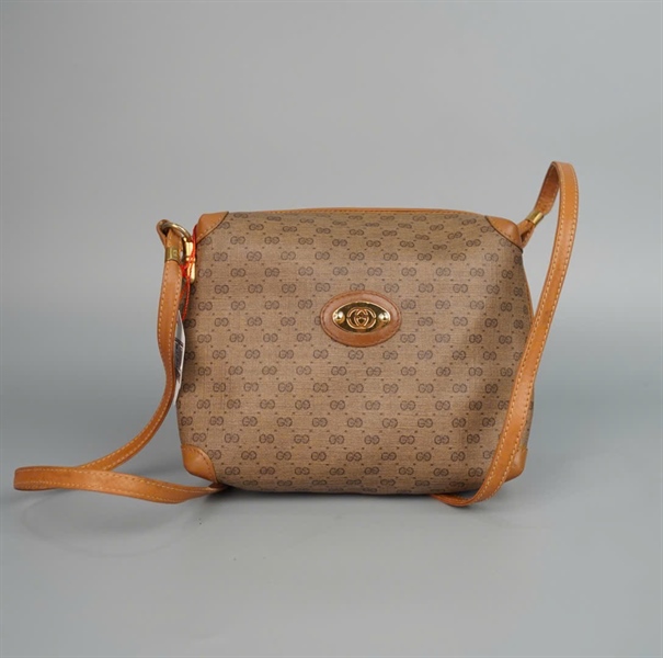 Túi GG chữ nhật màu nâu sz17 (007394916) (HV) KG +