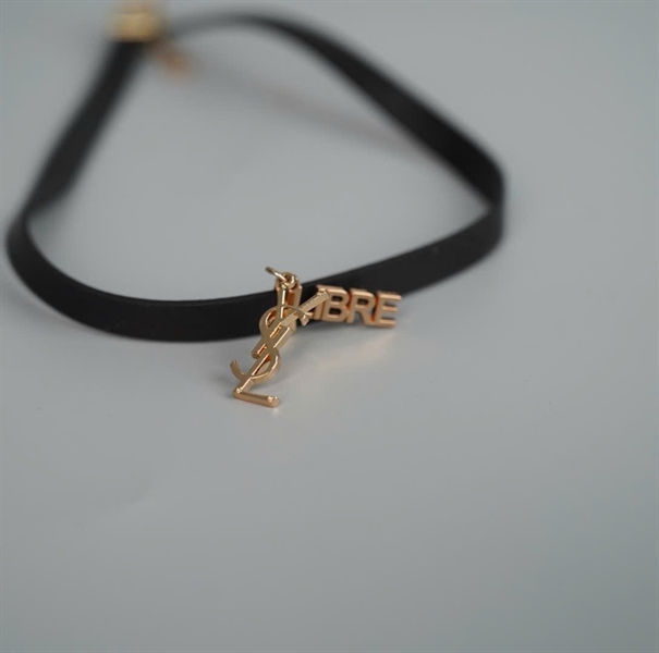 Vòng cổ YSL đen (PN) +