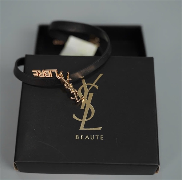 Vòng cổ YSL đen (PN) +