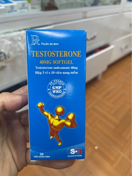 Testosterone 40mg