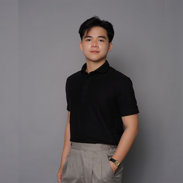 Áo Polo màu ĐEN Cổ Cutaway Classic Chính hãng Asemando