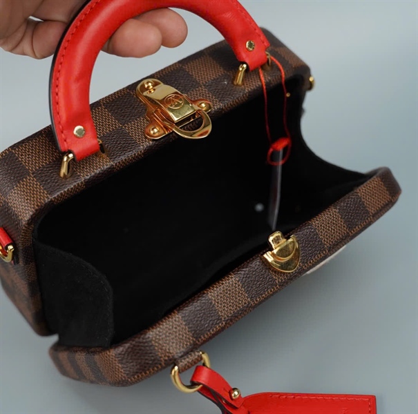 Túi LV Stories ô vuông nâu in hình (SN3148) sz16 (BMC) KG+