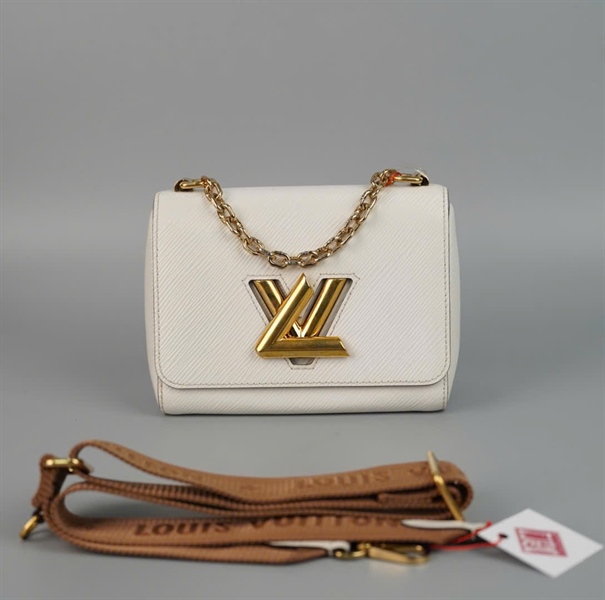 Túi LV Twist trắng (AR3240) sz18 (BMC) KG+