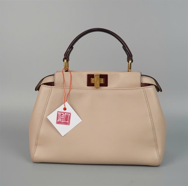 Túi Fendi màu nude (910429) sz23 (BMC) KG+