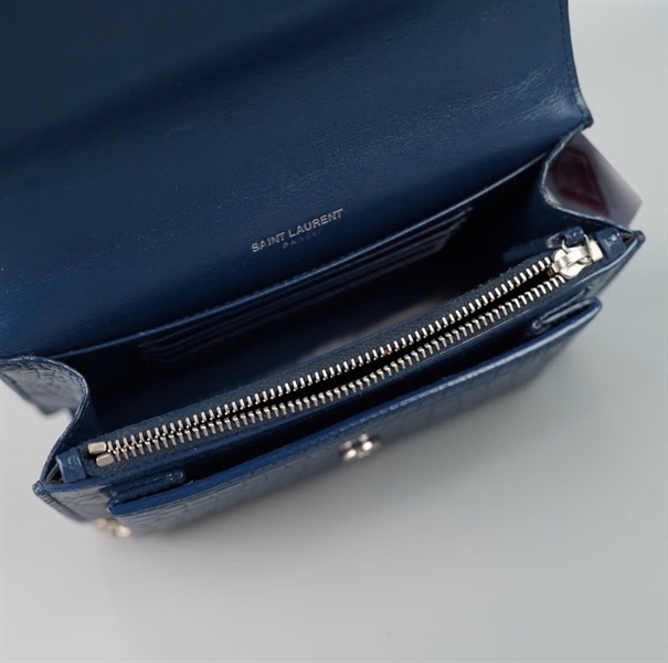 Túi YSL xanh da trăn (571117) sz15 (BMC) KG+