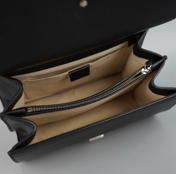 Túi GG Dionysus đen quai tre (204991) sz26 (BMC) KG+