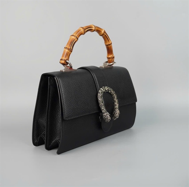 Túi GG Dionysus đen quai tre (204991) sz26 (BMC) KG+