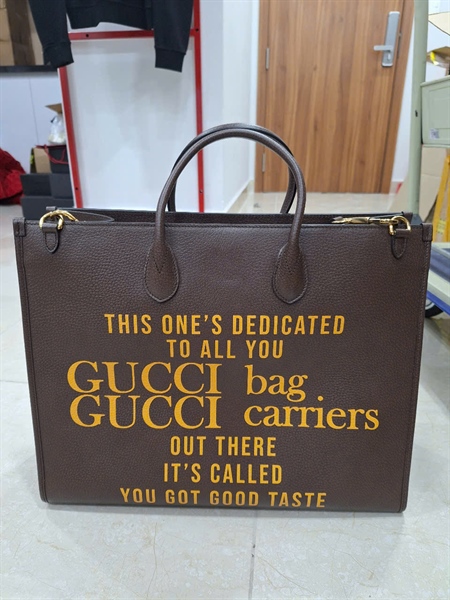 Túi GG Tote nâu sz42 (PN) +