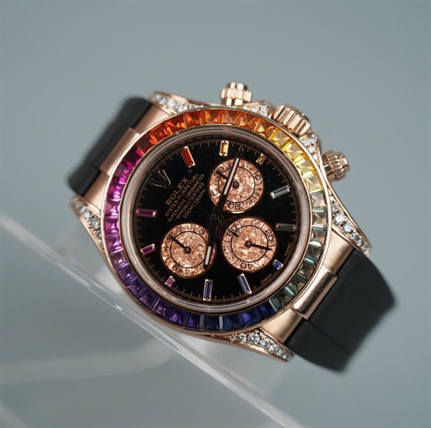 Đồng hồ Rolex nhiều màu (HC) + kim độ