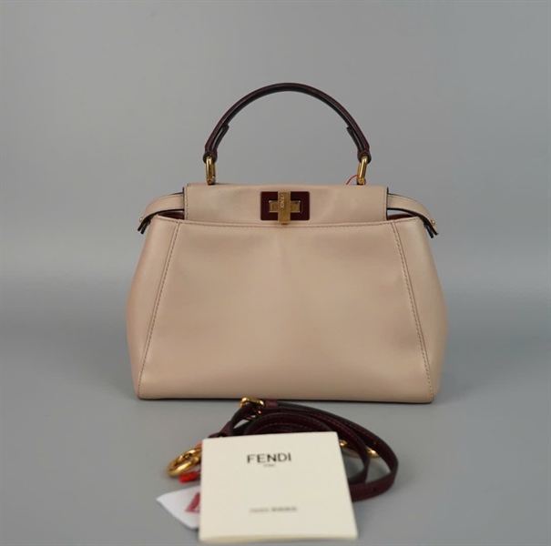 Túi Fendi màu nude (910429) sz23 (BMC) KG+