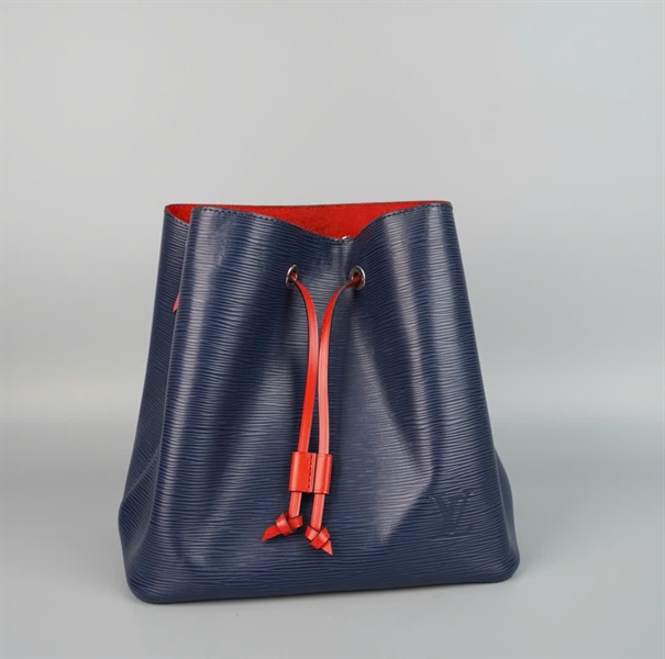 Túi LV Nóe xanh lòng đỏ 2 strap (SR2158) sz25 (BMC) KG+